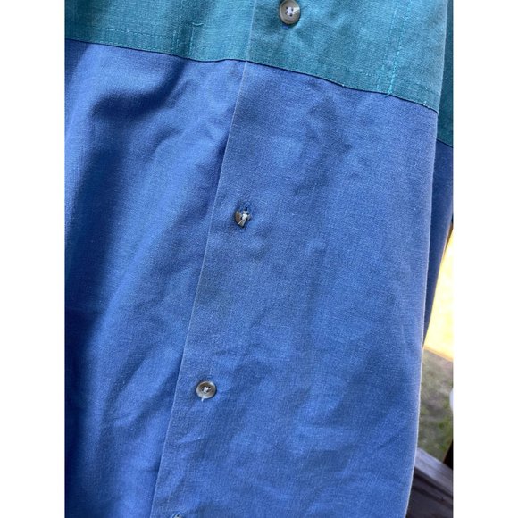 VTG Mens Woolrich Color Block Shirt - Picture 6 of 7